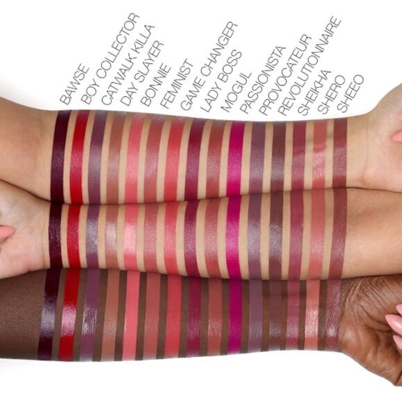 New Huda Beauty Demi-Matte Lipstick in Bawse - Picture 6 of 6